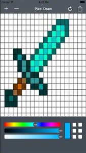 Pixl Art -  Draw in Pixels, Bits & Grids screenshot 1