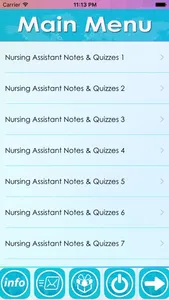 Nursing Assistant Exam Review screenshot 1