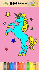 Magic Pony Girls Friendship Colorbook for Toddler screenshot 2