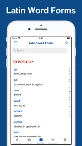 Latin Word List Collection screenshot 2