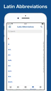 Latin Word List Collection screenshot 3