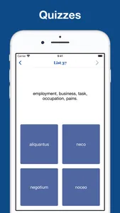 Latin Word List Collection screenshot 9