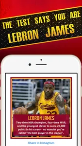 Which Player Are You? - Cavaliers Basketball Test screenshot 1