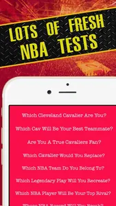 Which Player Are You? - Cavaliers Basketball Test screenshot 4