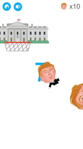 Dump Trump Dump vs Basketball Messenger : FREE screenshot 1