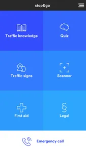 Stop&Go Road Safety App screenshot 0