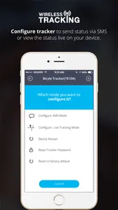 Wireless Tracking screenshot 1