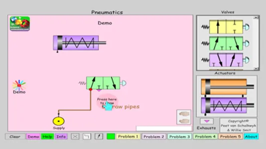 Pneumatics Animation screenshot 2