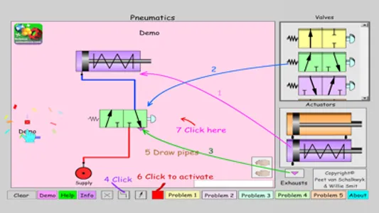 Pneumatics Animation screenshot 4