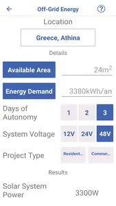 Renewables App screenshot 1