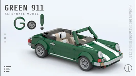 Green 911 for LEGO 10242 Set screenshot 1