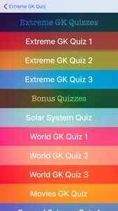 Extreme General Knowledge Quiz screenshot 1