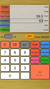 Calculator of Air screenshot 2