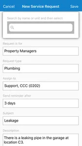 Condo Control App screenshot 4