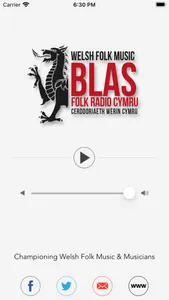 Blas Folk Radio Cymru screenshot 0