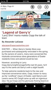 Exeter Newsletter eEdition screenshot 1