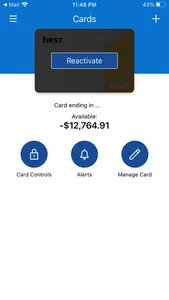 MyCard CADDY First Financial screenshot 2