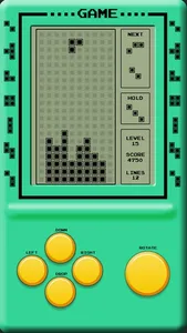 Classic Brick Game - Retro Block Style screenshot 1