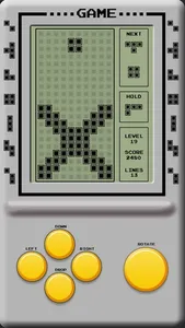 Classic Brick Game - Retro Block Style screenshot 2