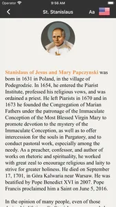 Stanislaus Papczynski Novena screenshot 1