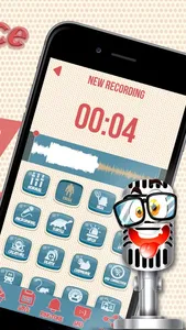 Funny Voice Changer with Sound Effects – Cool Ringtone Maker and Audio Recorder Free screenshot 1