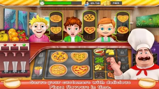 Kitchen Fever Pizza Chef - Time Management Cooking Game screenshot 0