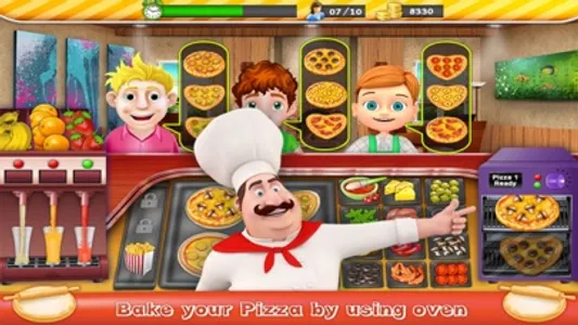 Kitchen Fever Pizza Chef - Time Management Cooking Game screenshot 1