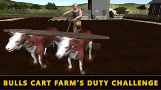 Bull Cart Farming Simulator – Bullock riding & racing simulation game screenshot 0