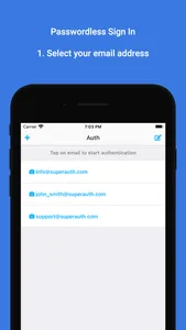 SuperAuth screenshot 0