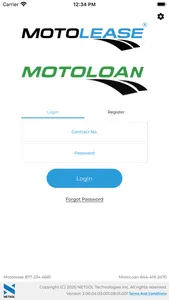 myAccount MotoLease/Loan screenshot 0