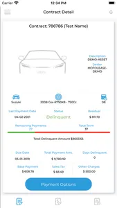 myAccount MotoLease/Loan screenshot 1