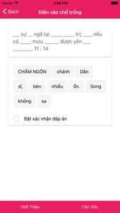 Học Câu Gốc screenshot 4