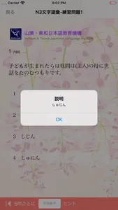 N3 文字語彙問題集 screenshot 5