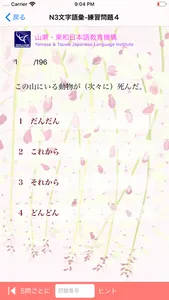 N3 文字語彙問題集 screenshot 8