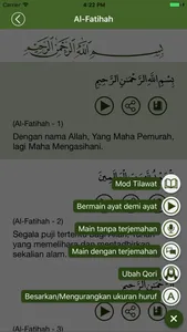 Quran Bahasa Melayu screenshot 5