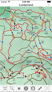 TrailMapps: Cumberland screenshot 1