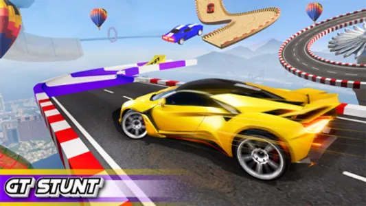 GT Car Stunt Racing Game 3D screenshot 2