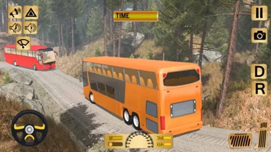 Tourist Bus Off Road Drive Sim screenshot 1