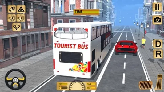 Tourist Bus Off Road Drive Sim screenshot 2