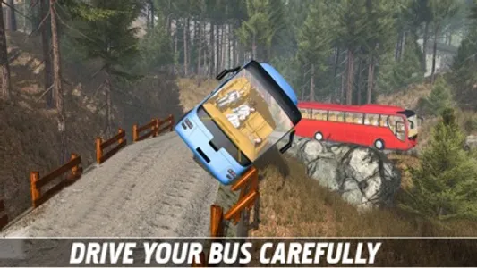 Tourist Bus Off Road Drive Sim screenshot 3