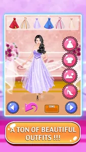 Princess Party - A little girl dress up and salon games for kids screenshot 1