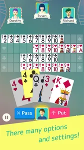 Sevens - Fun Classic Card Game screenshot 1