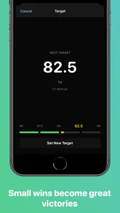 Weight tracker - Vekt screenshot 1