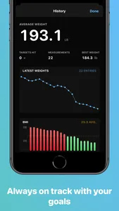 Weight tracker - Vekt screenshot 3