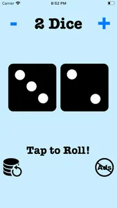 Dice Roll - App screenshot 1