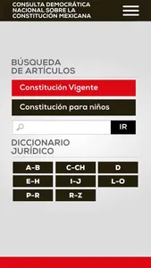 Consulta Senado screenshot 2