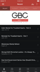 Grace Bible Church - CA screenshot 0