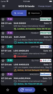 Orlando Airport: Flight Info screenshot 0