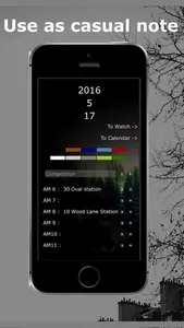 Calendar app *DeepBlack screenshot 1