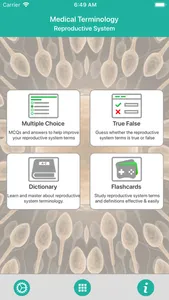 Reproductive Medical Terms screenshot 0